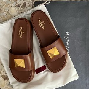 Valentino One Stud Slide